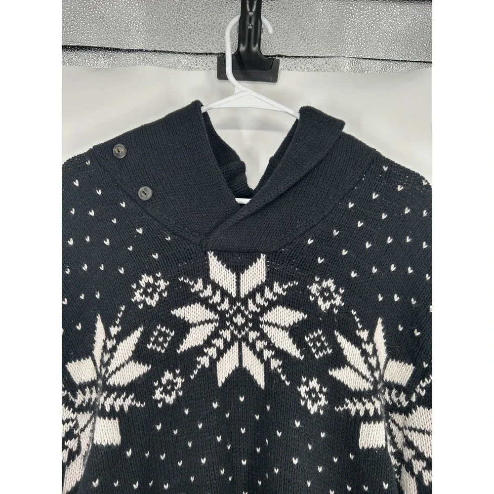 Polo Ralph Lauren Shawl Collar Sweater 2XL Snowflake‎ Pullover Cashmere Angora